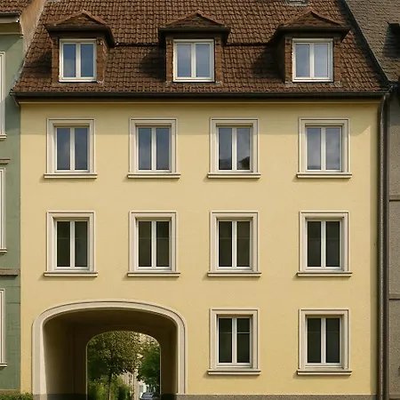 Апартаменты Elegante Designwohnung Mit Balkon 15min Airport Und Parken Оффенбах