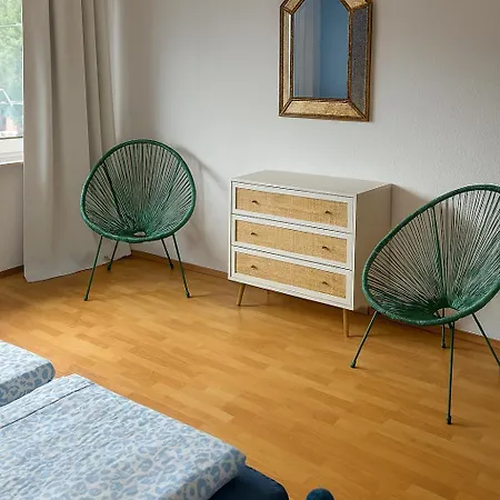 Elegante Designwohnung Mit Balkon 15min Airport Und Parken Оффенбах